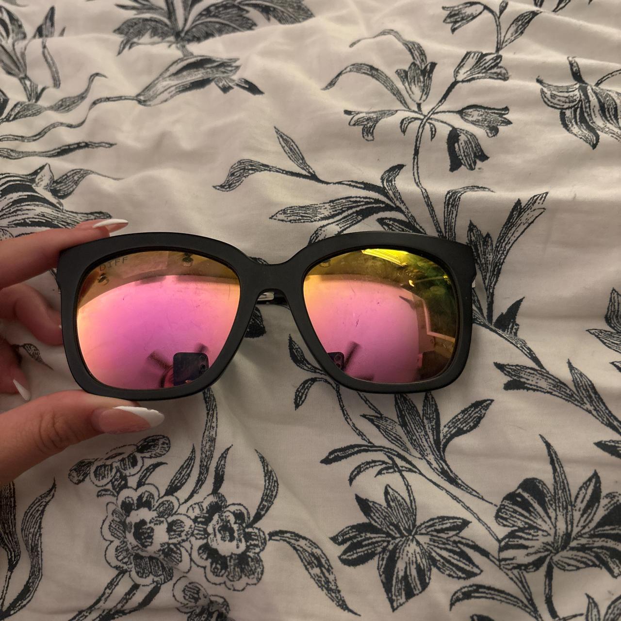 DIFF Women's Sunglasses - Black/Multi – DIFF eyew… - image 1