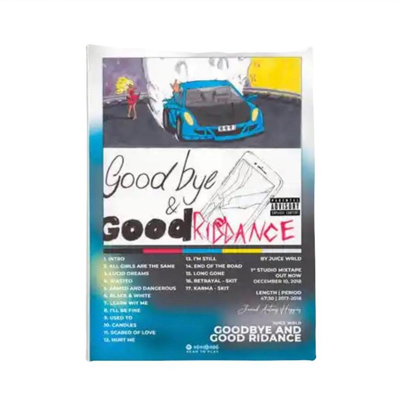 Juice Wrld 🧃 Goodbye And Good Riddance Poster 🏎️ A4 - Depop