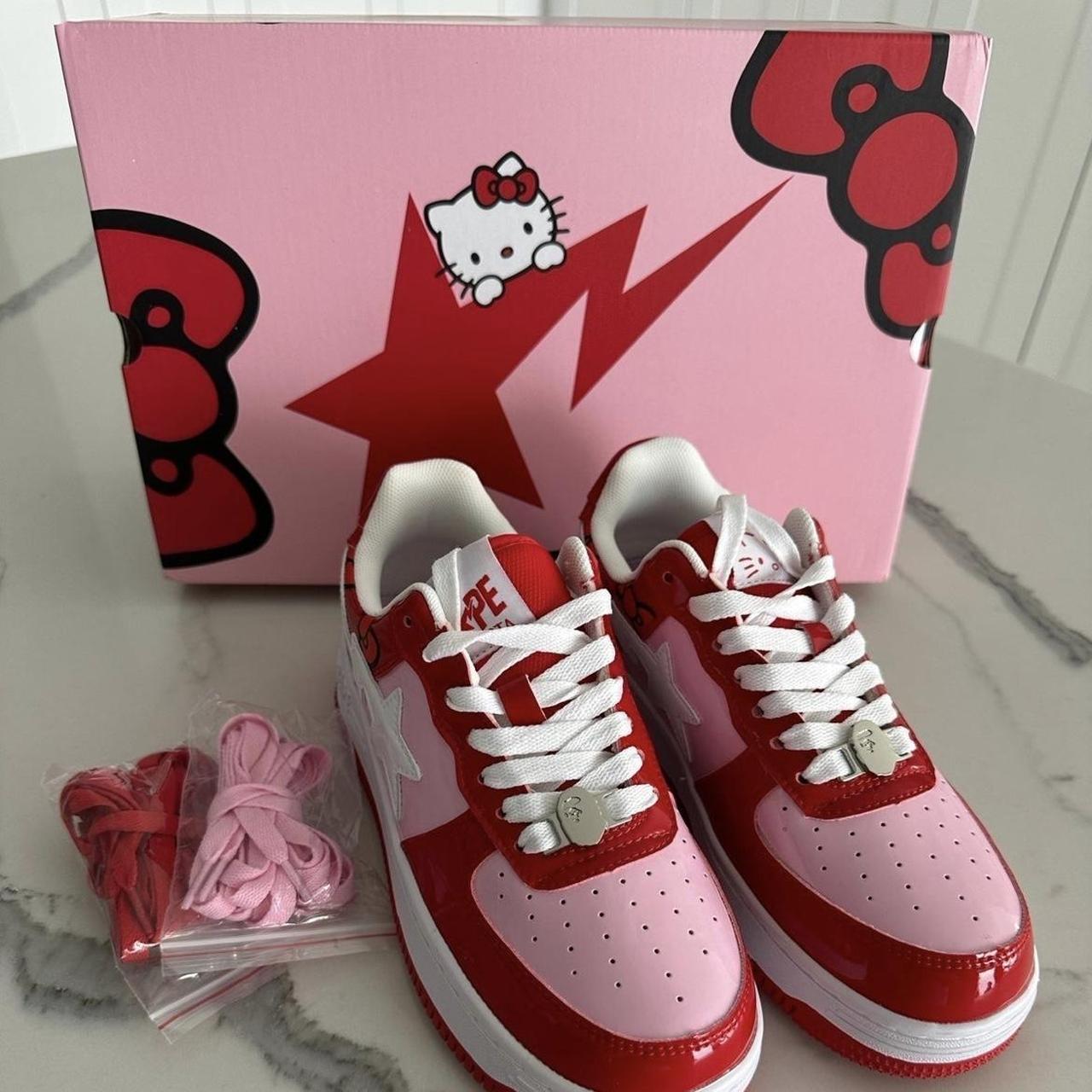 Bape sta x Hello Kitty “Kitty Stars” sneakers Depop