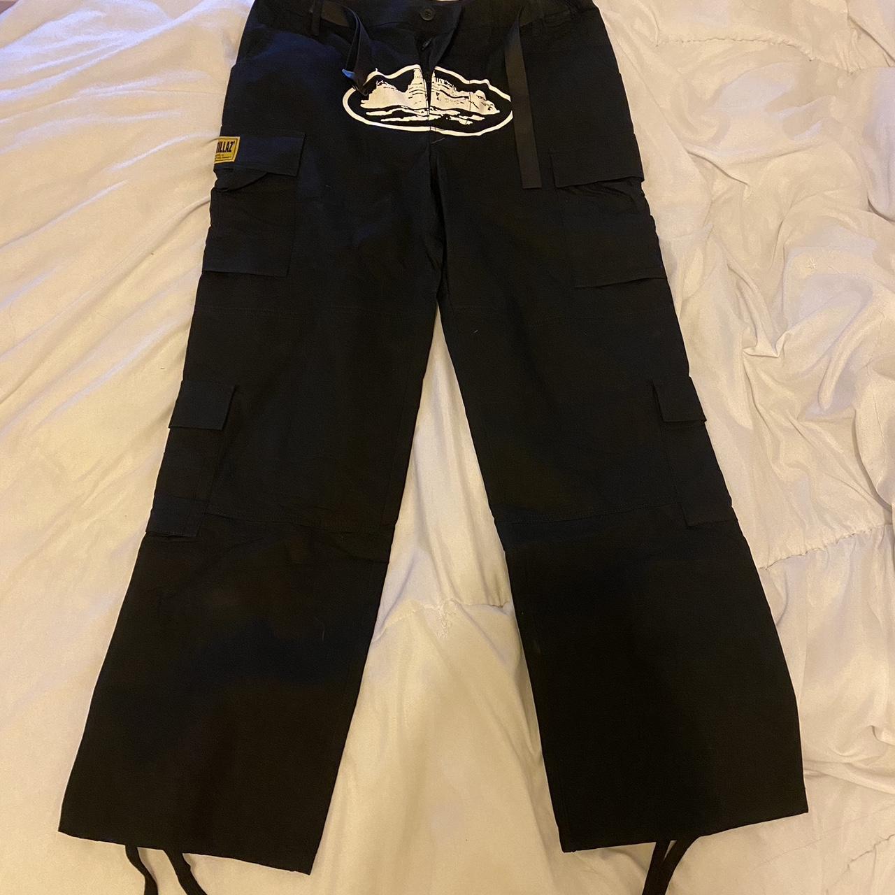 Corteiz 4Starz Special Edition Guerillaz Cargos... - Depop