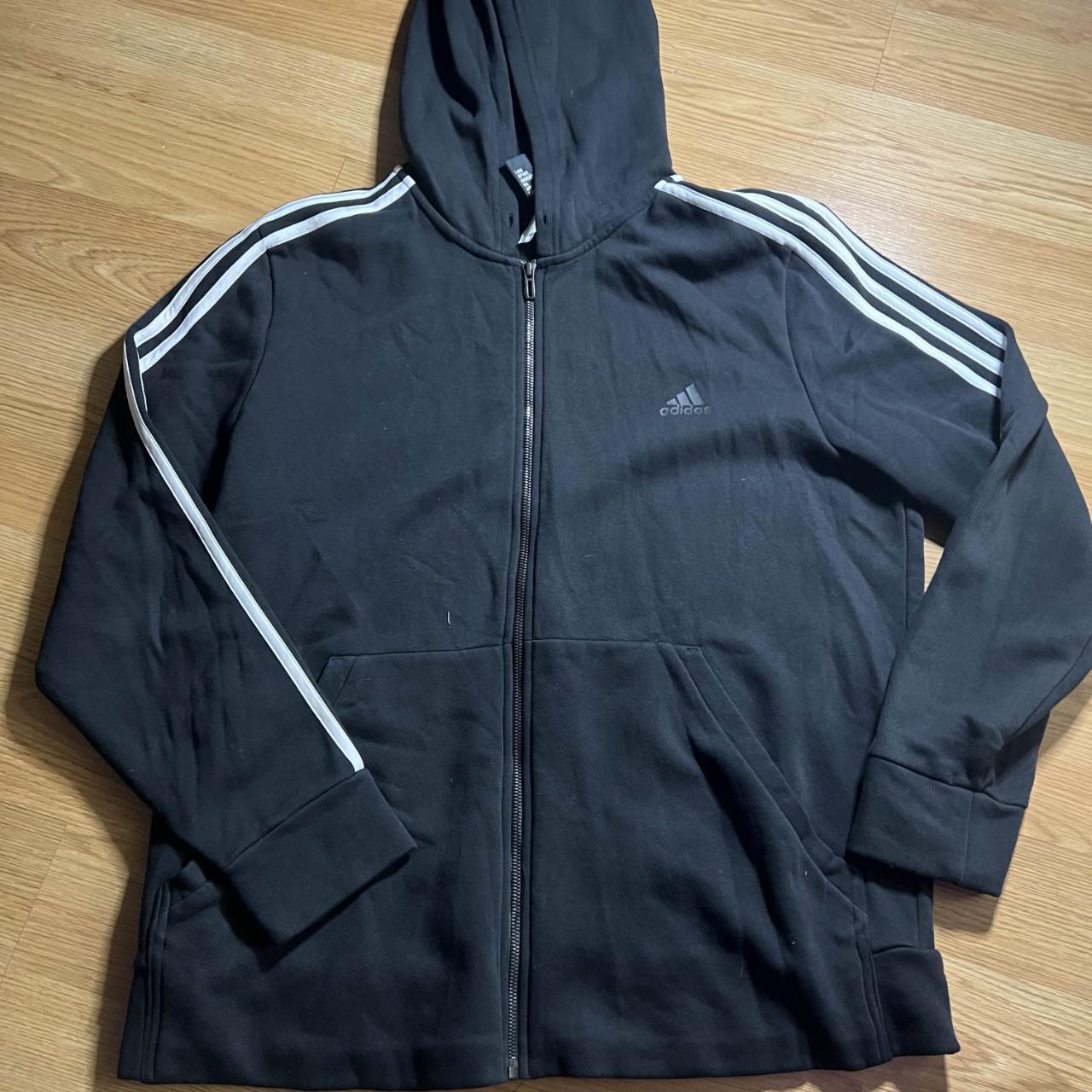 Adidas Zip Up Jacket Size: 2xl Tags: Affliction - Depop