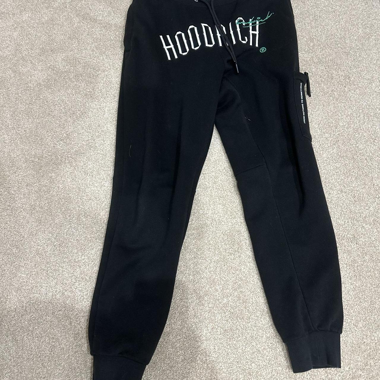 Hoodrich green and black tracksuit Men’s... - Depop