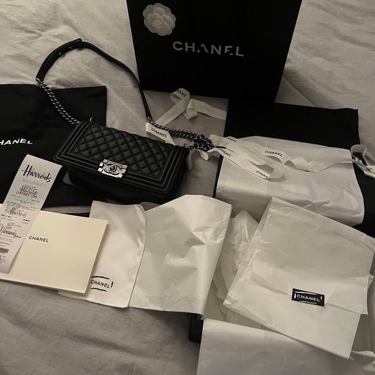 Authentic Chanel XXL Airline Travel Bag. With - Depop