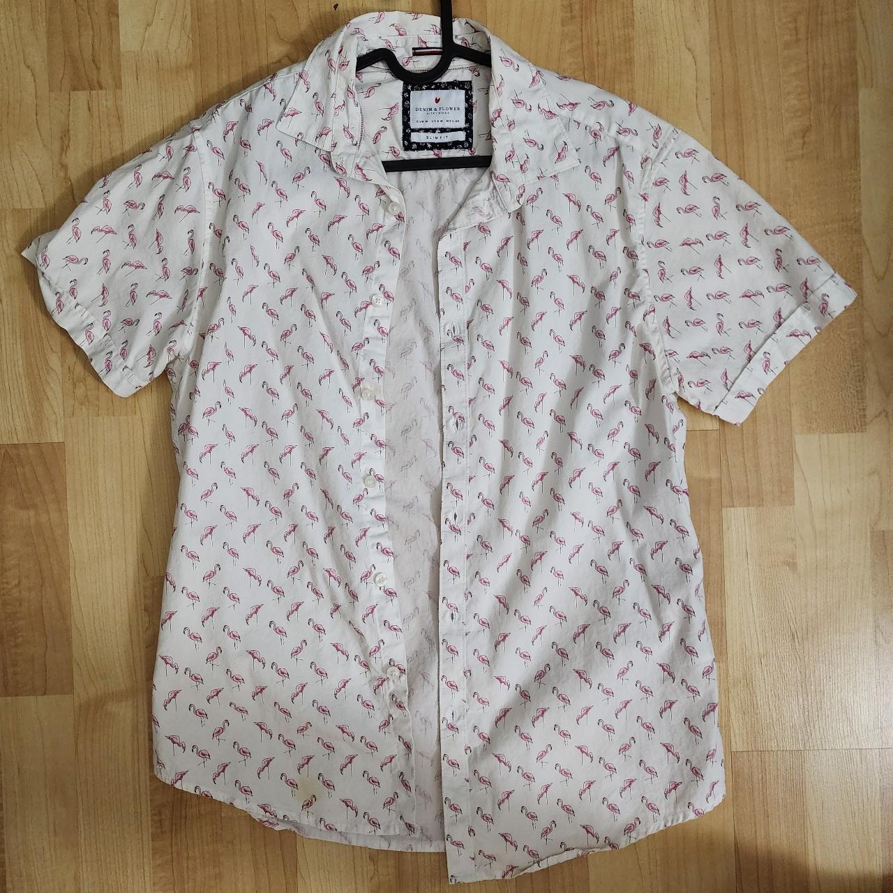 tommy hilfiger flamingo shirt