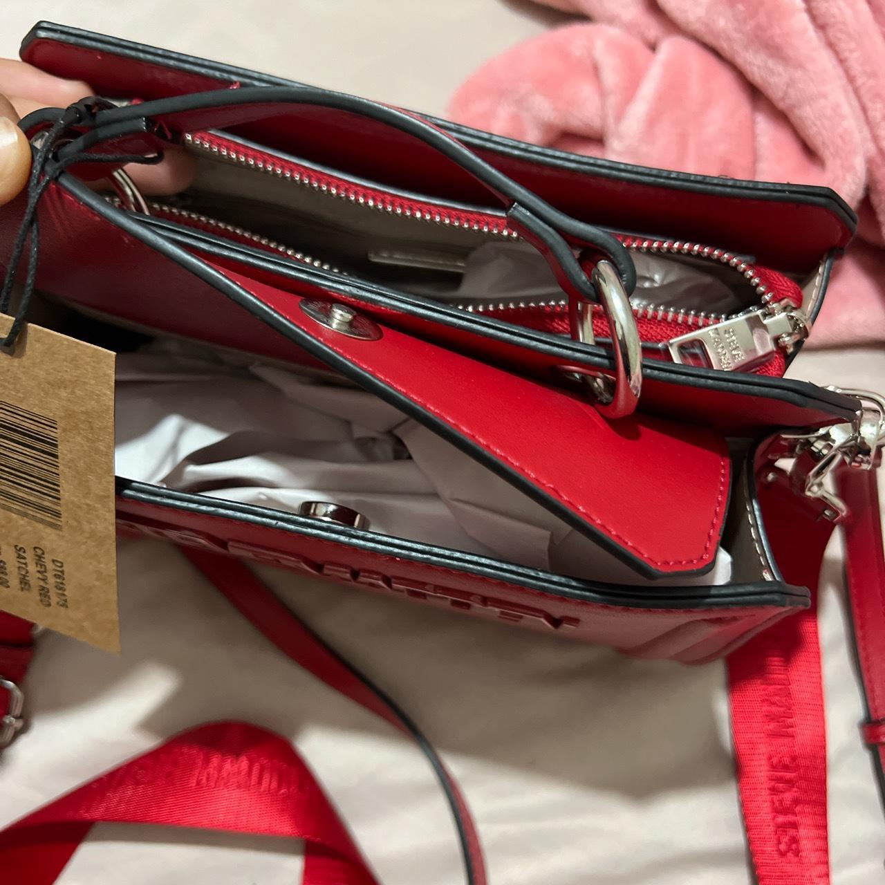 Handbag Steve Madden Red in Polyamide - 36081474