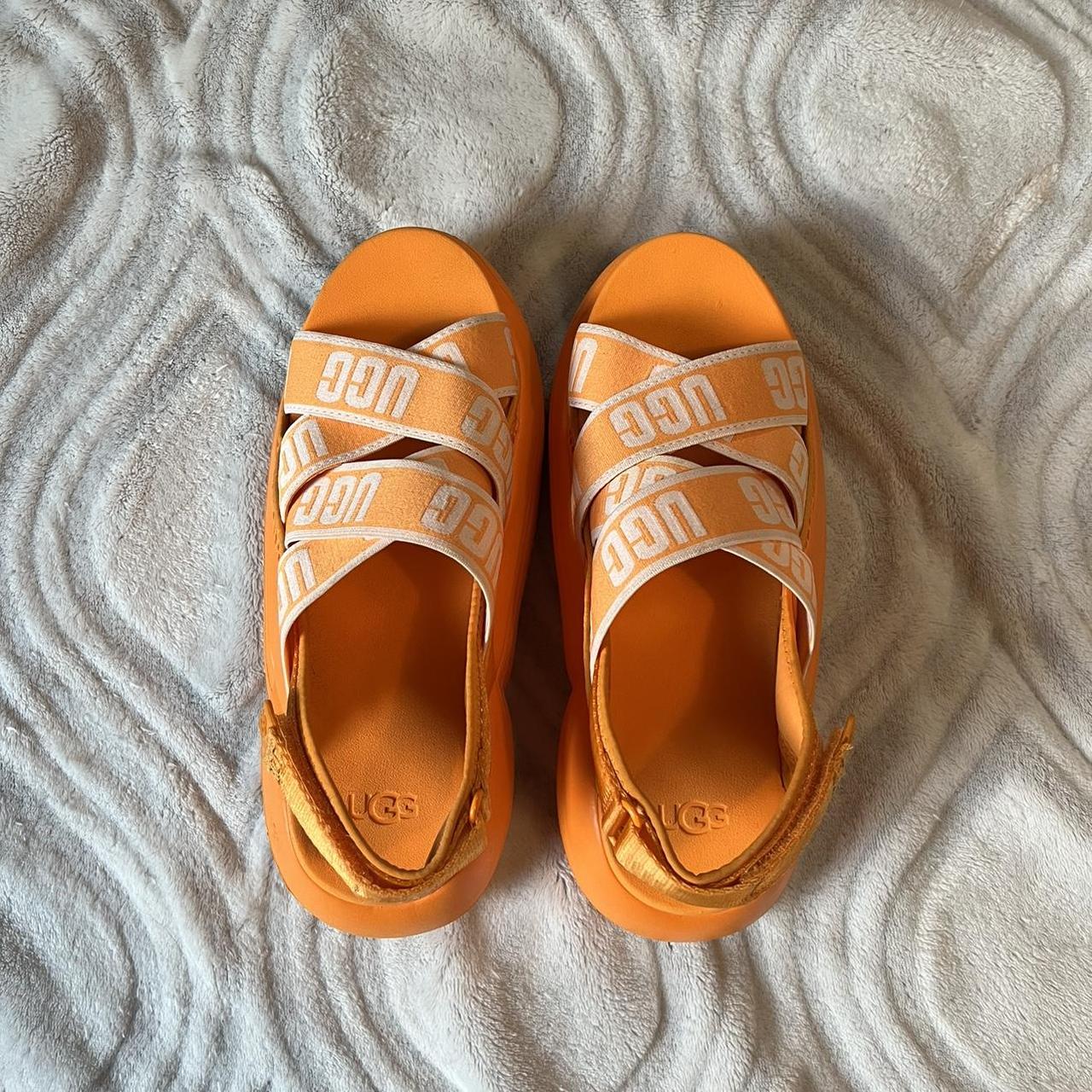 Orange deals ugg sandals