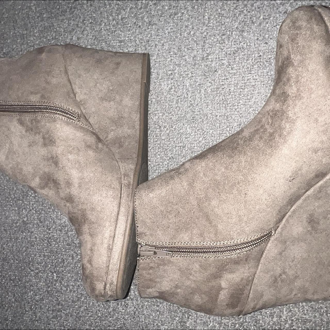 rampage taupe boots