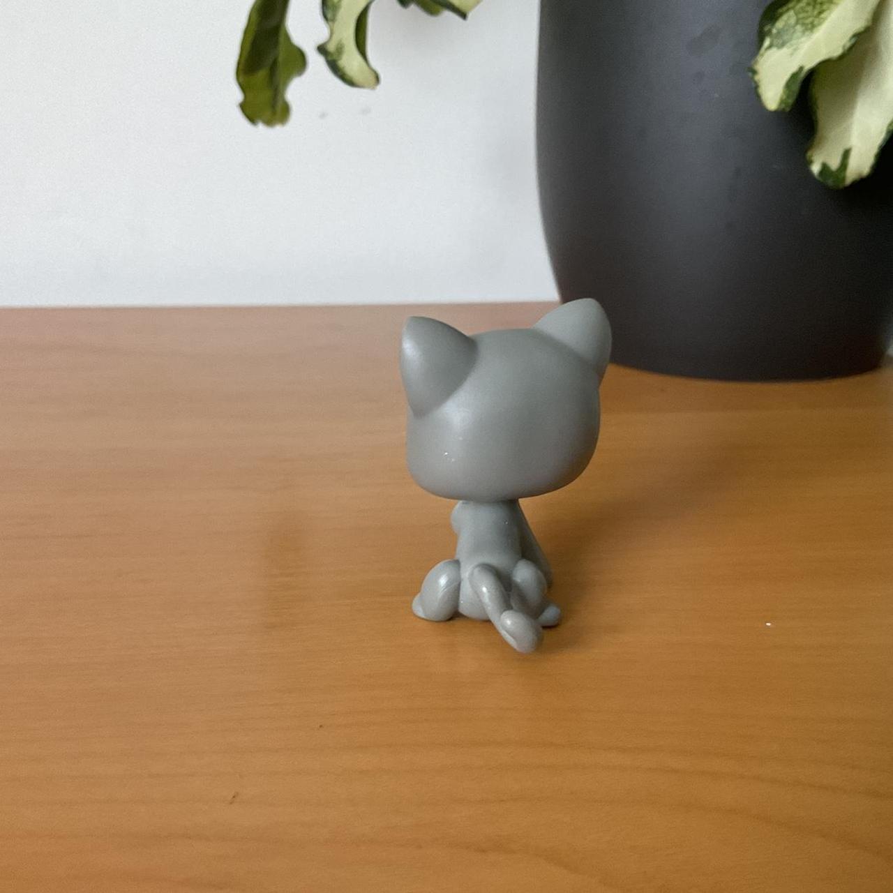 Lps fashion grey shorthair cat