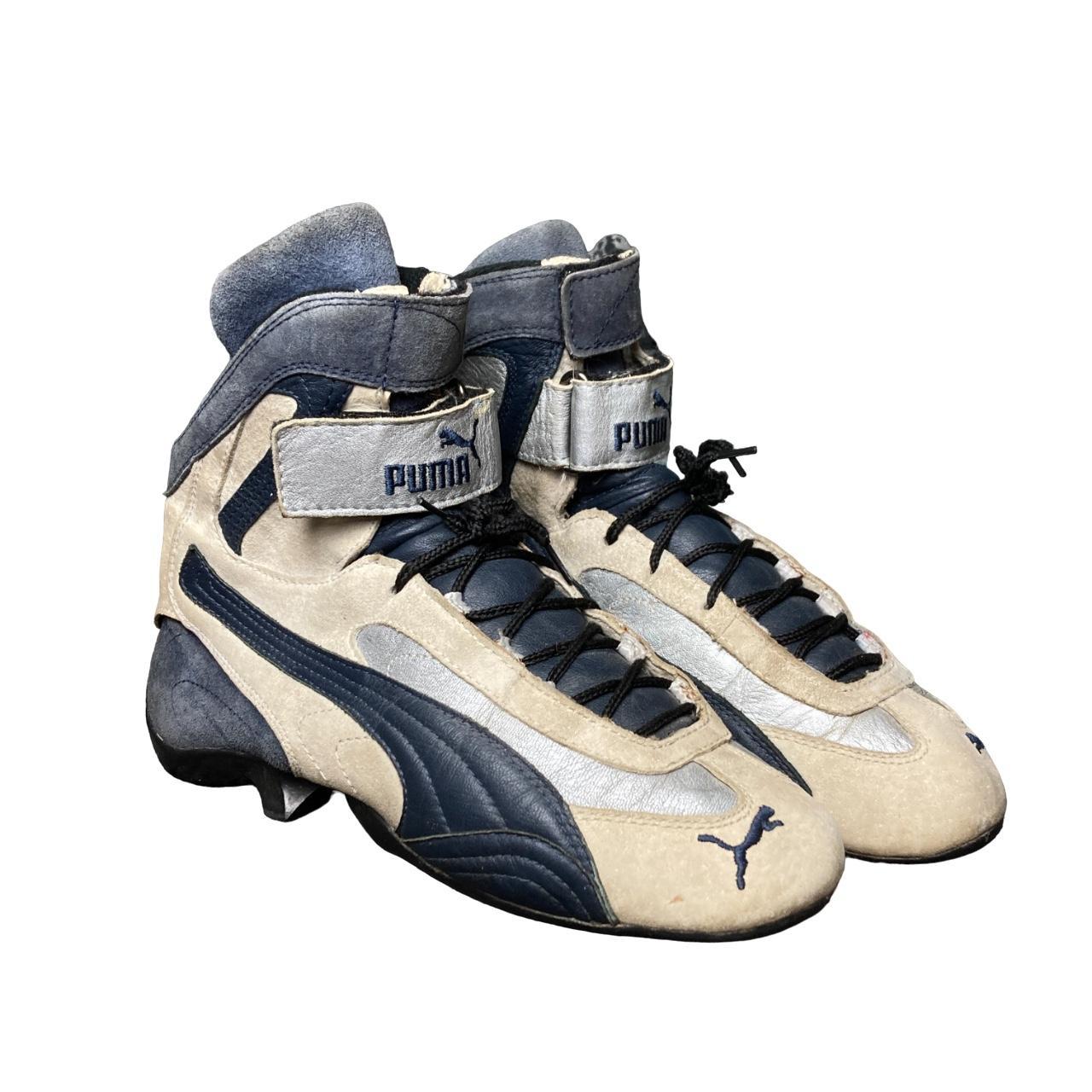 Puma y2k moto racing boots Size 38 EU Defects