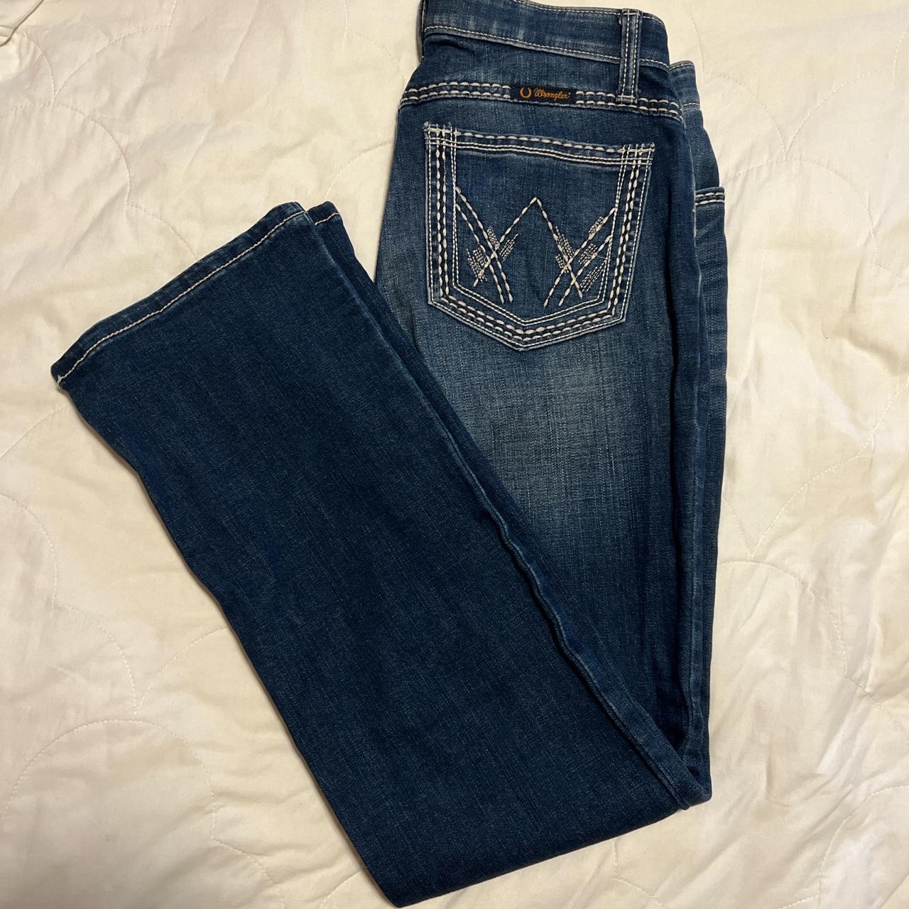 Ladies Wrangler Shiloh, ultimate riding jeans, size - Depop