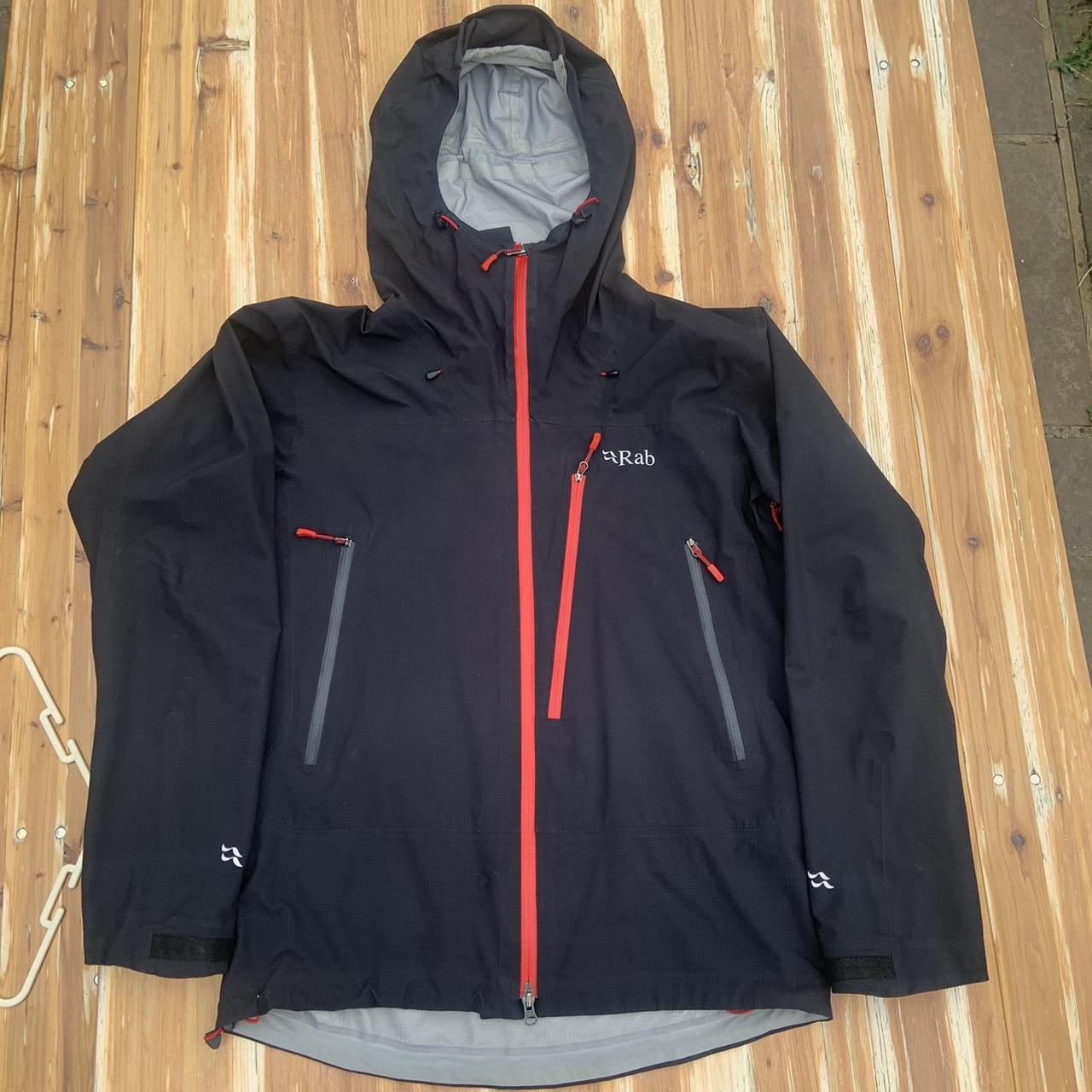 Rab black waterproof pertex Firewall jacket... Depop