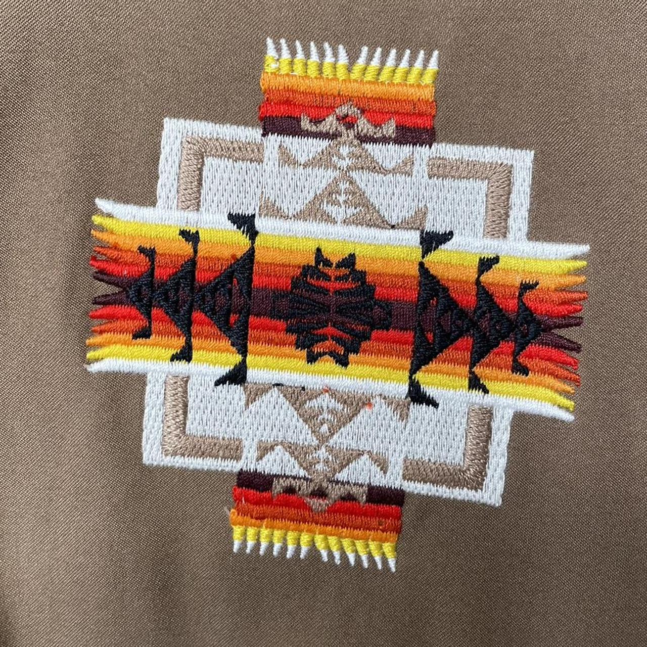 Pendleton Men’s Jacket Size XXL. Tribal Embroidered... - Depop