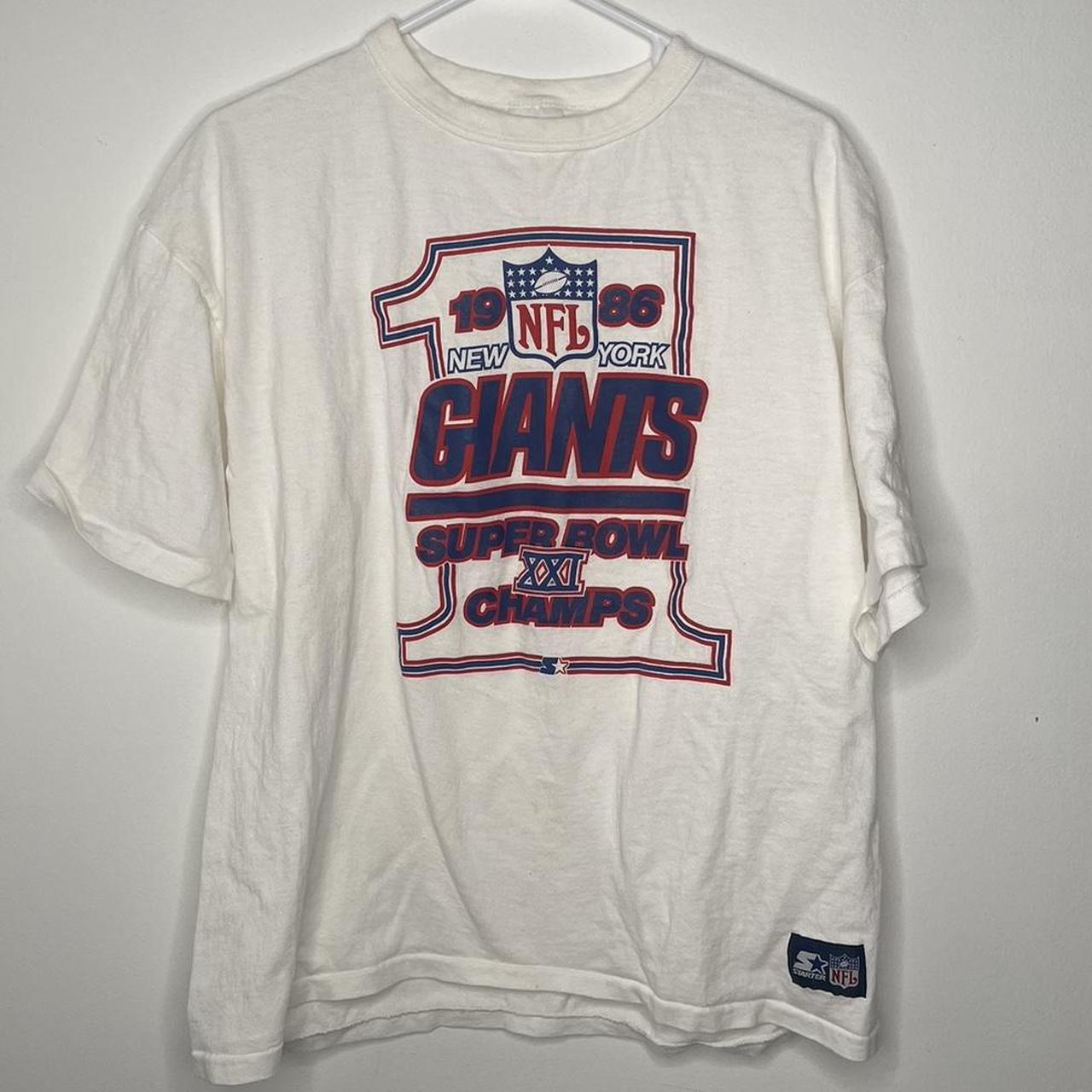 Ny giants on sale vintage t shirt