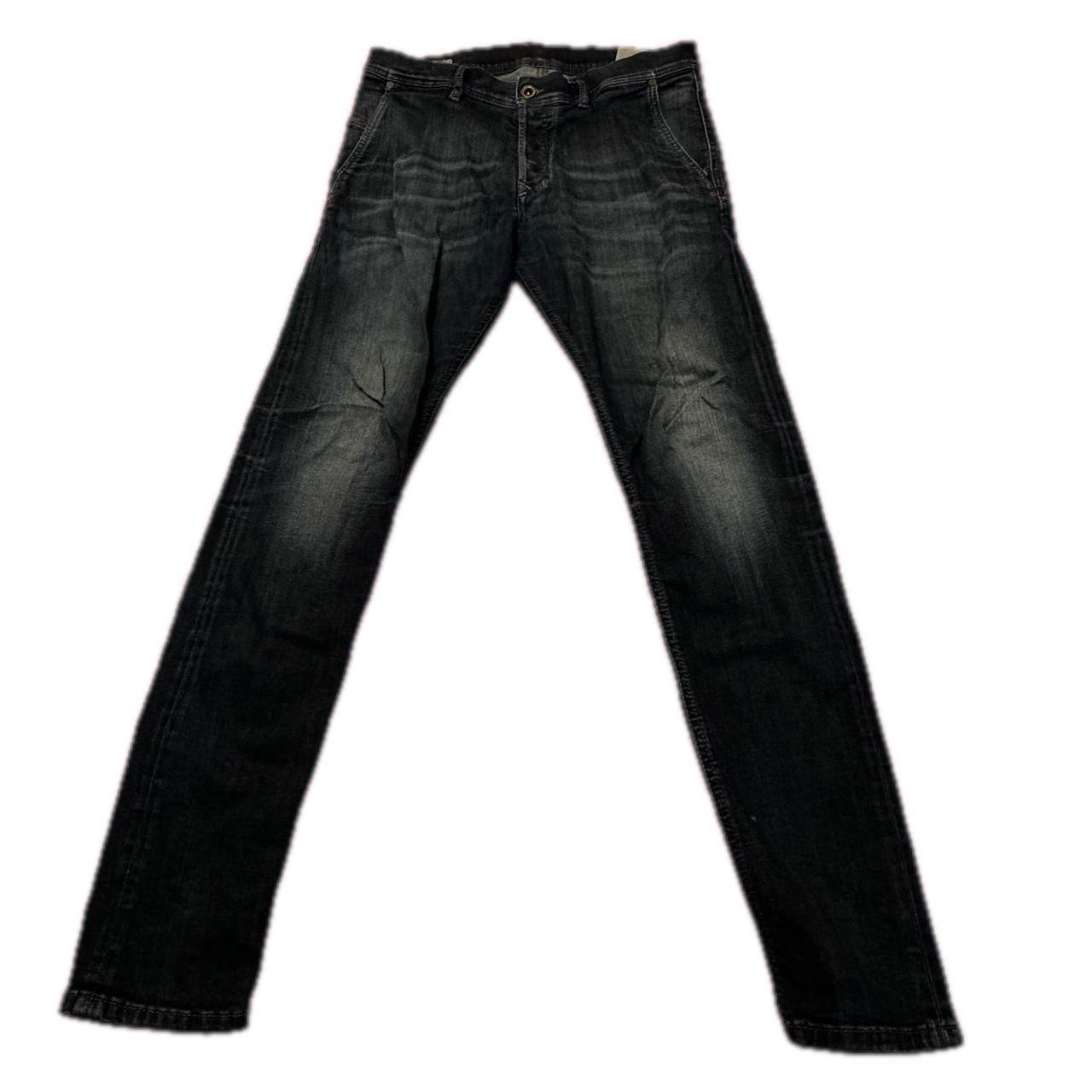 Diesel jeans mens, Slim slight hole in leg area - Main Image