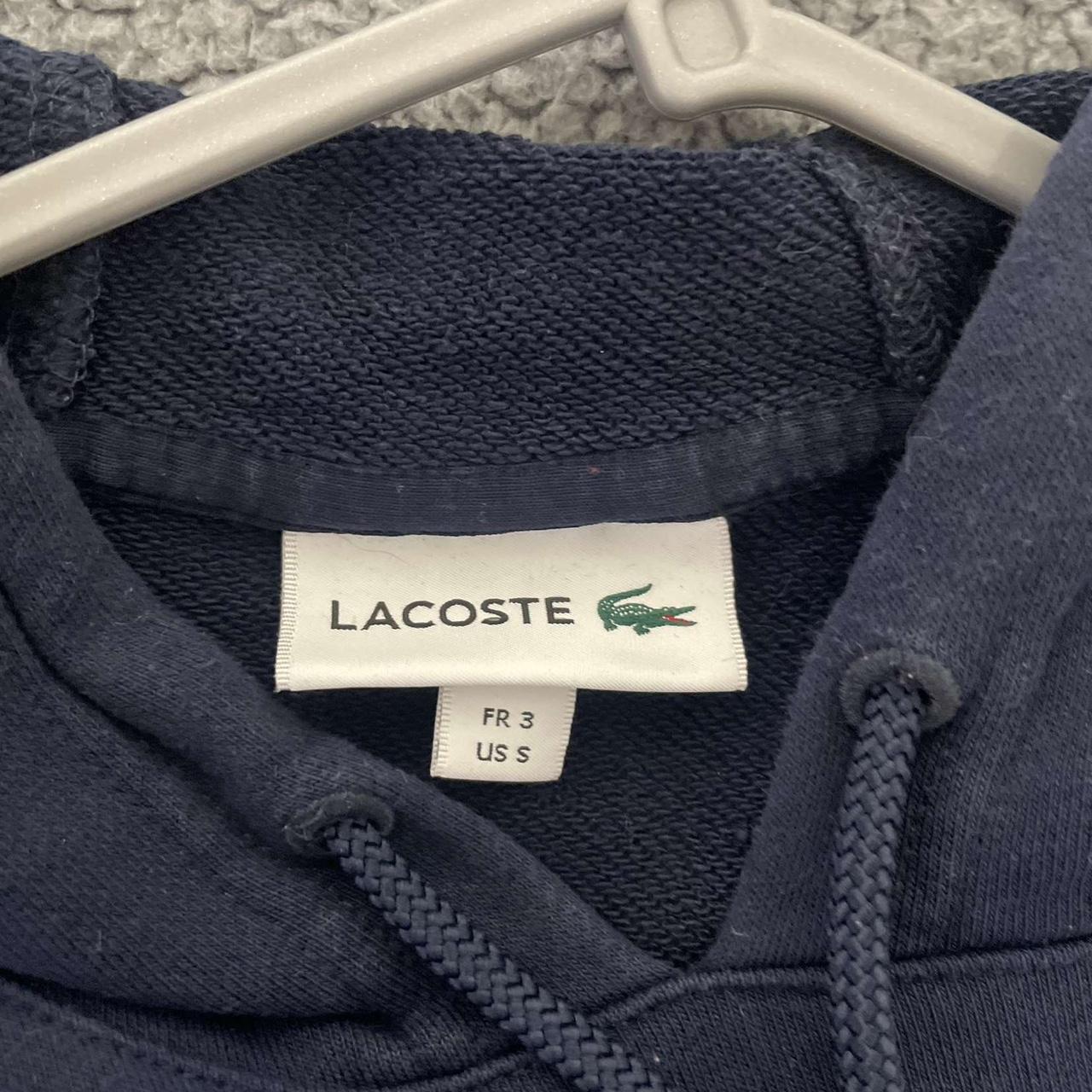Lacoste hoodie small men’s like new involved - Depop