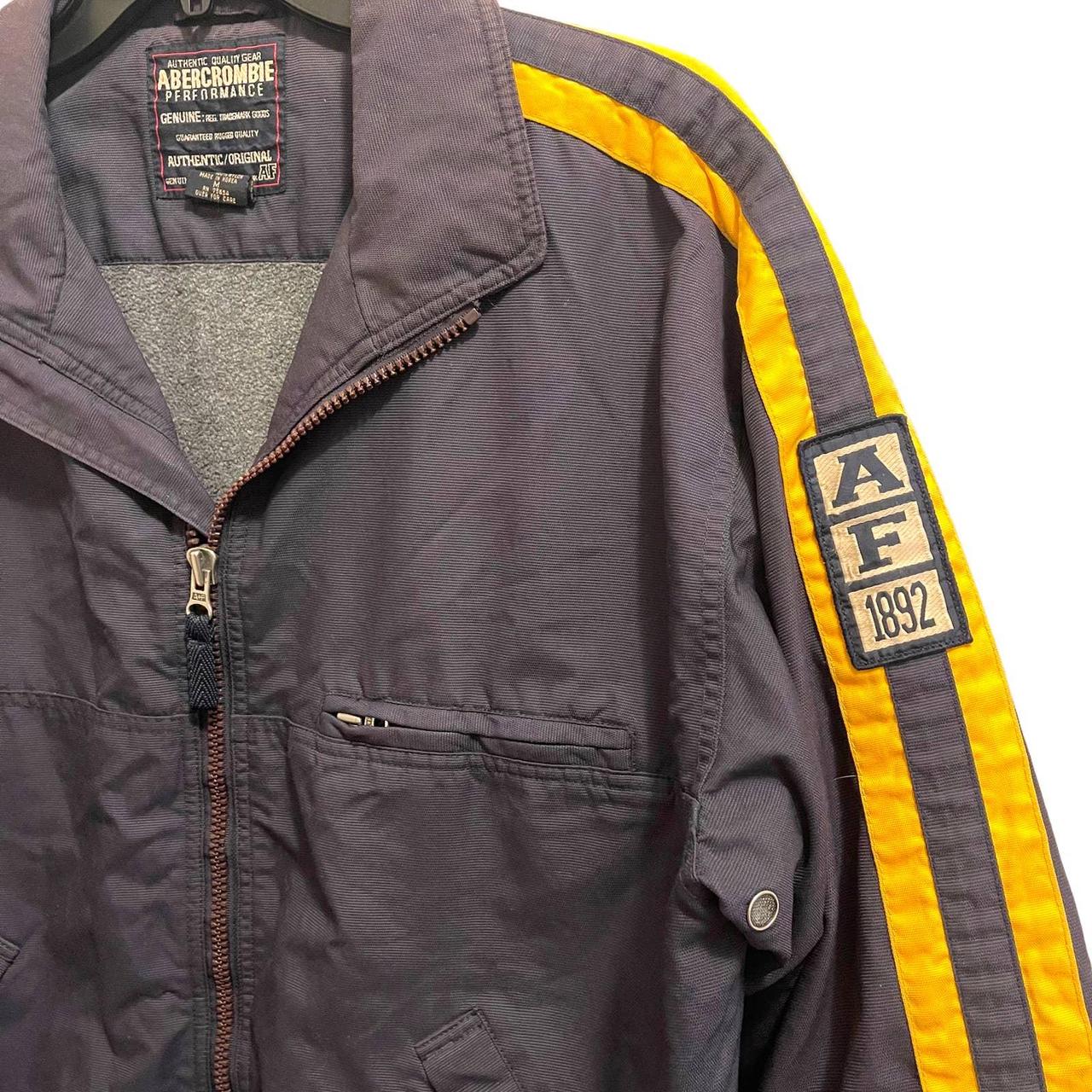 Abercrombie on sale yellow jacket