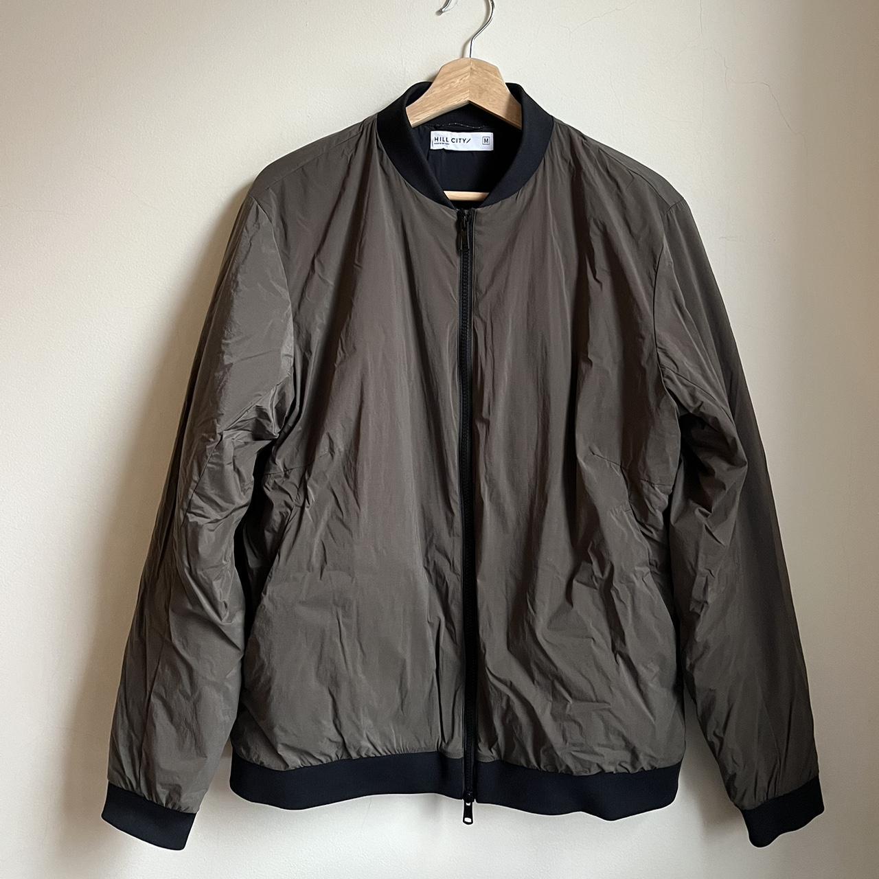 Zipper Thermal Light Bomber Jacket Hill City Thermal Light Bomber