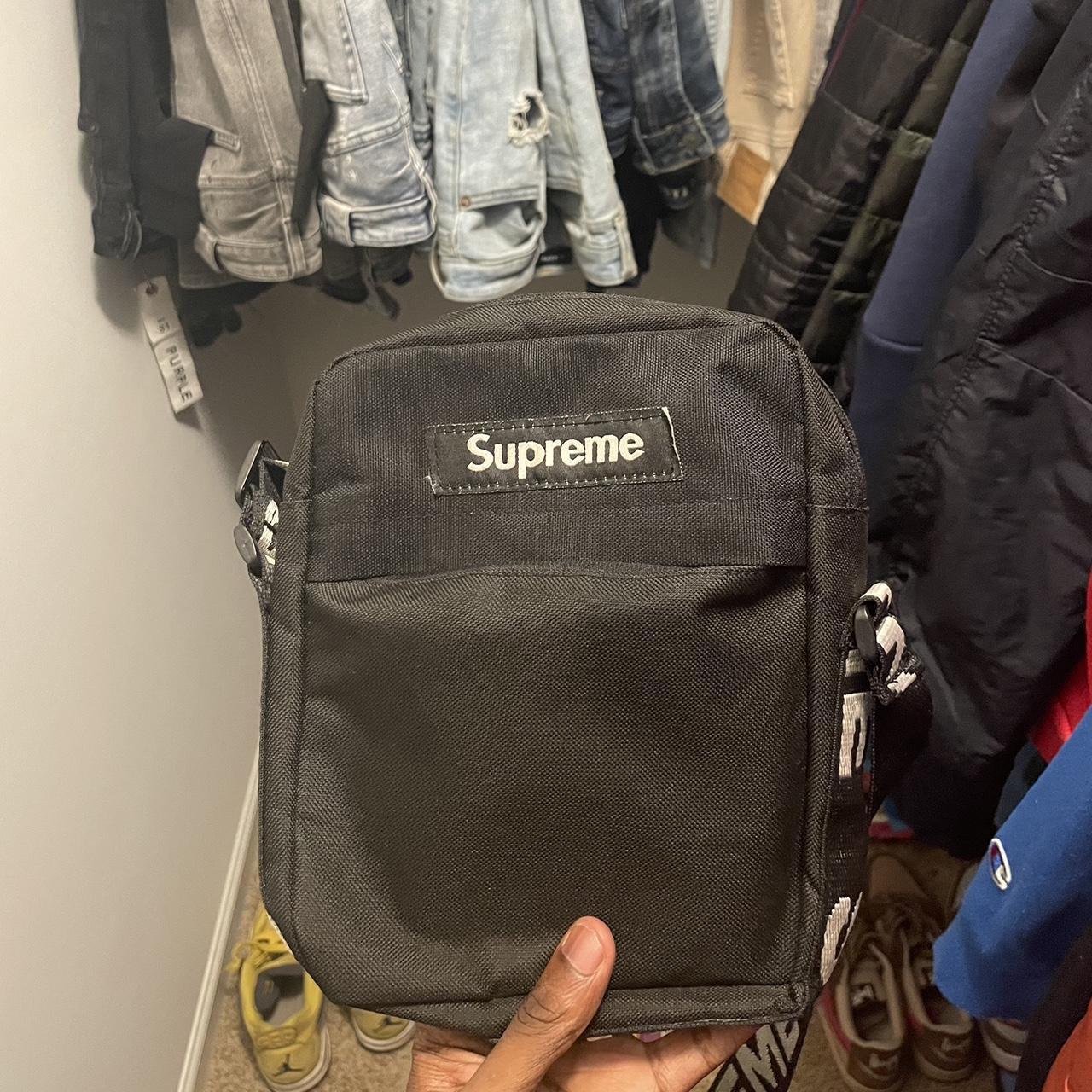 Leather Bag Supreme Ss18 Black Shoulder Bag Supreme Shoulder Bag