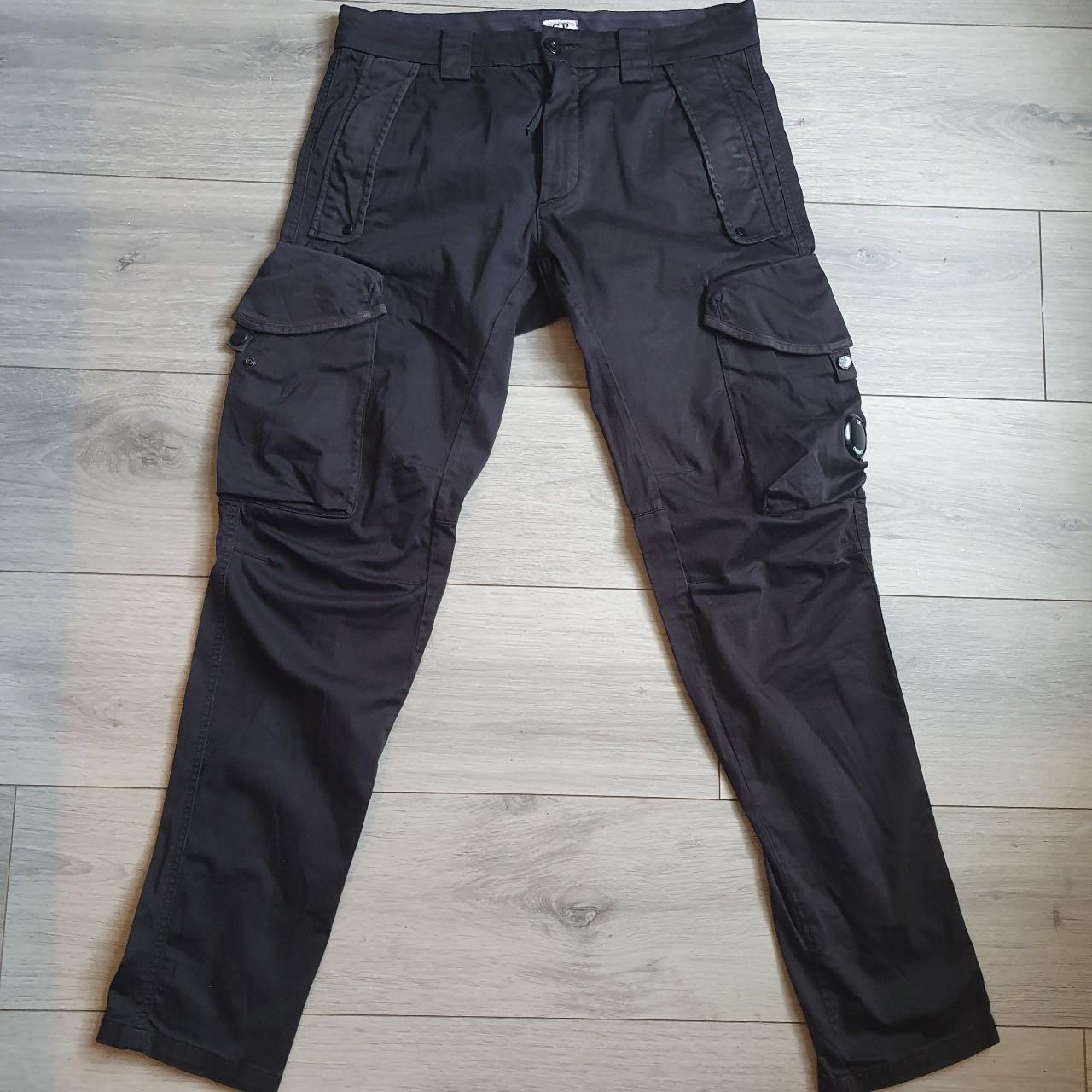 CP Company cargos black, UK men's waist 28 - Depop