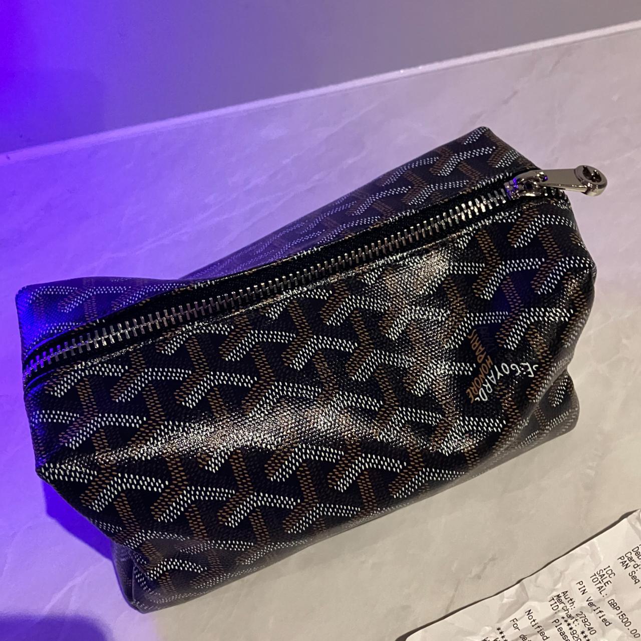 Goyard Toiletry Bag / Cosmetic Wash Bag / Storage... Depop