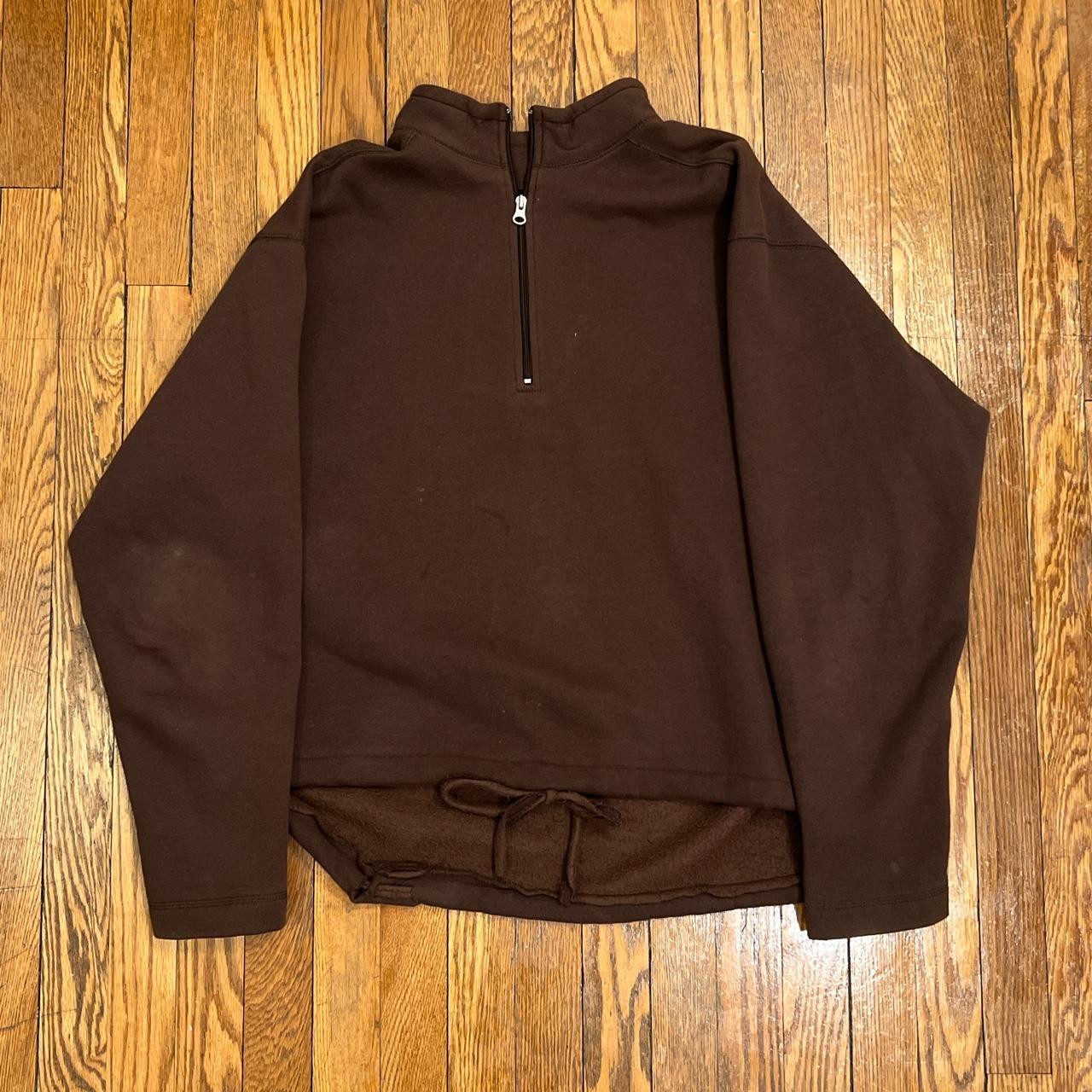 vintage woolrich quarterzip reworked to be... Depop