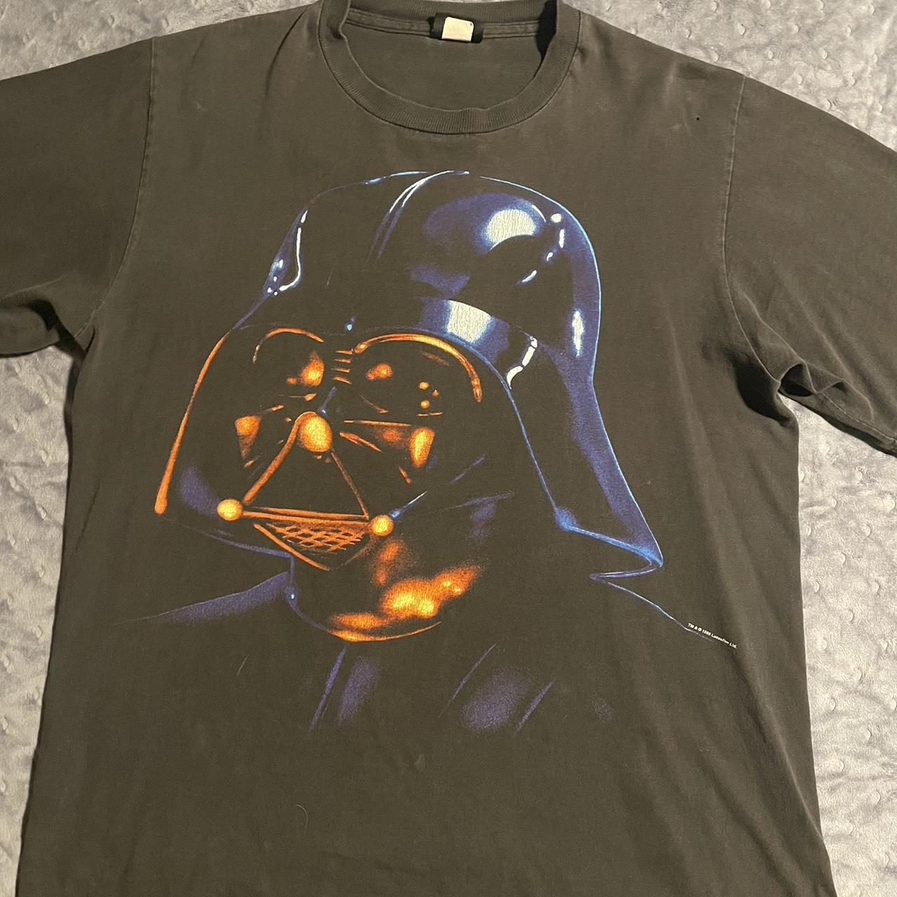 Star Wars Vintage 1995 Darth Vader Big Face T-Shirt...