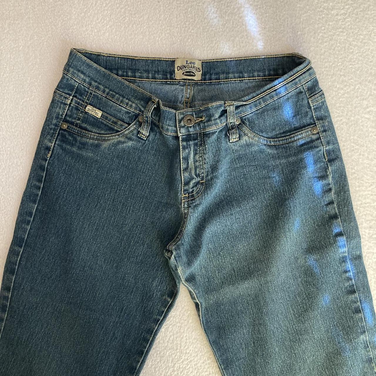 Lee flared low waist jeans vintage!! Was my moms in... - Depop