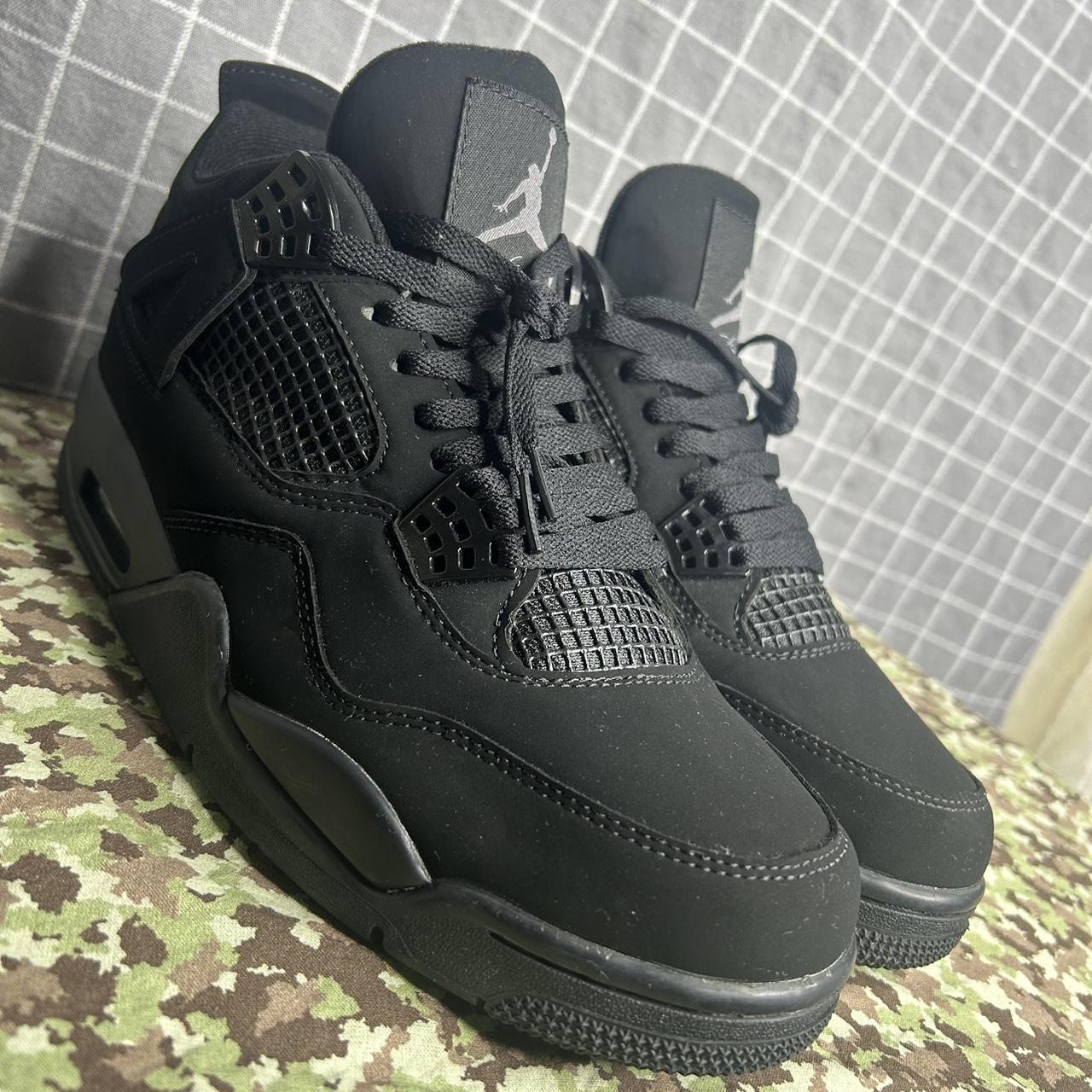 mens jordan 4 black cat