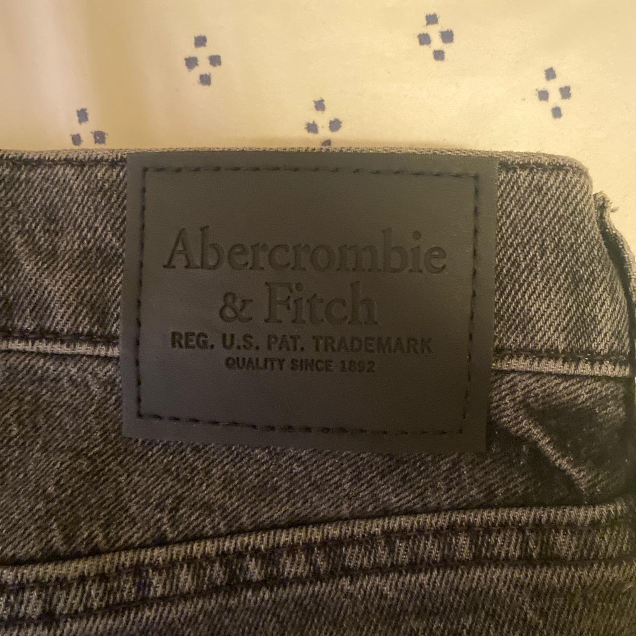 Black Abercrombie and Fitch A&F Vintage Stretch 90s... - Depop