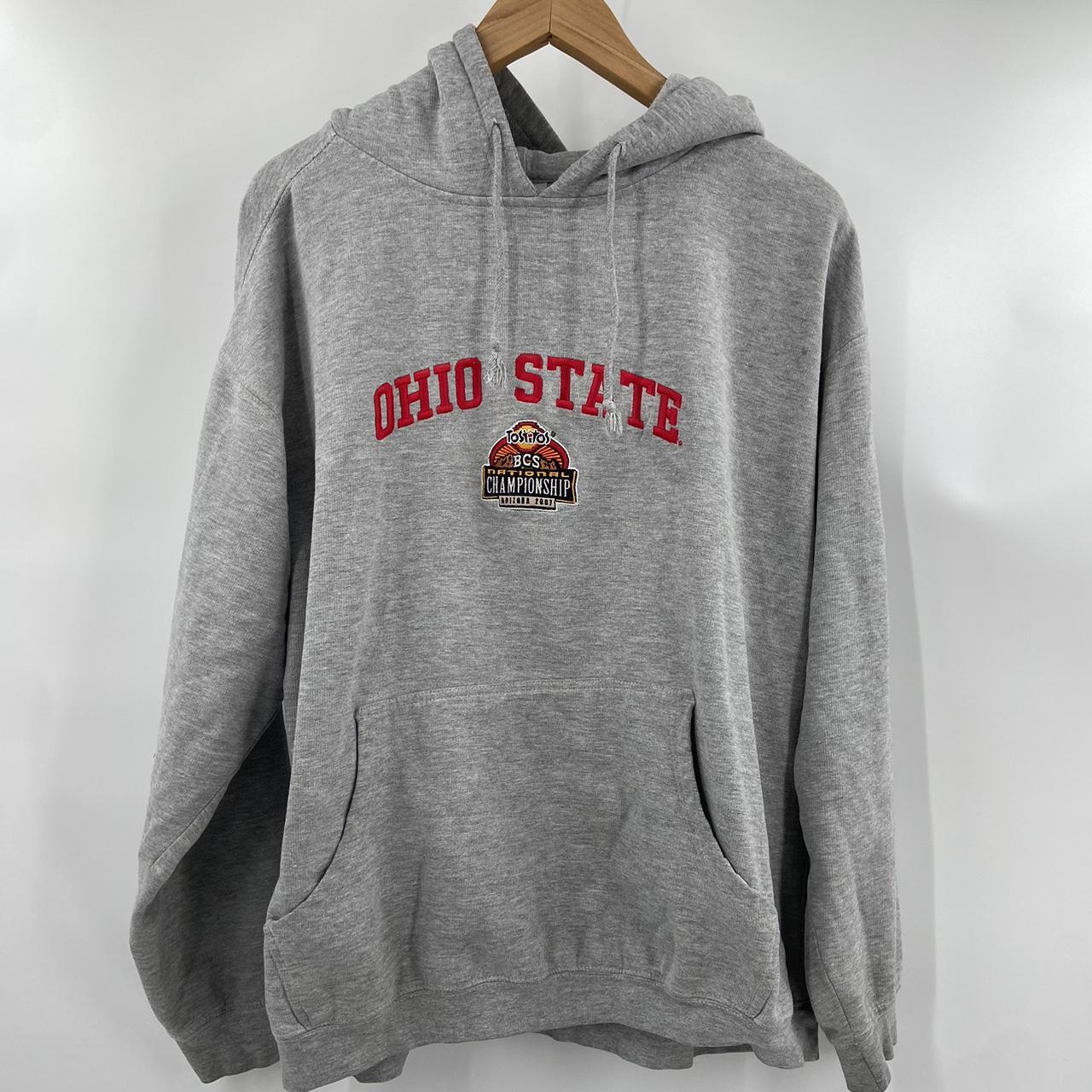 00’s 2007 Grey Ohio State BCS National Championship... - Depop