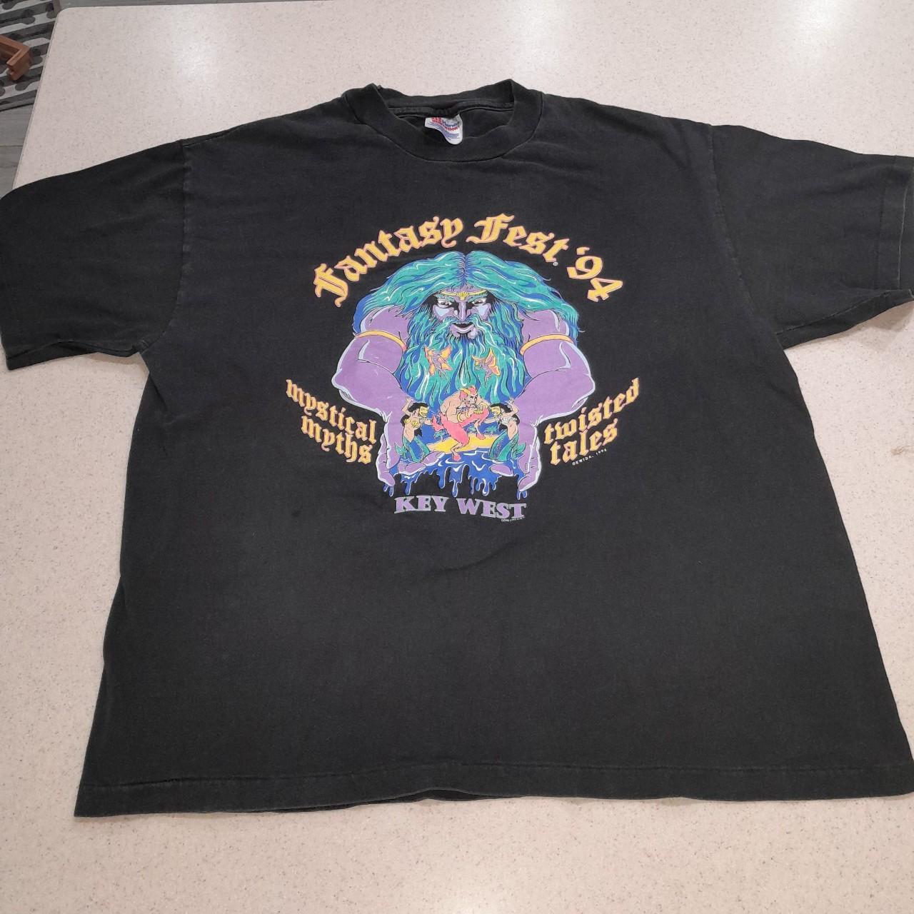 Fantasy Fest Vintage 1994 Single Stitch Super Cool... - Depop