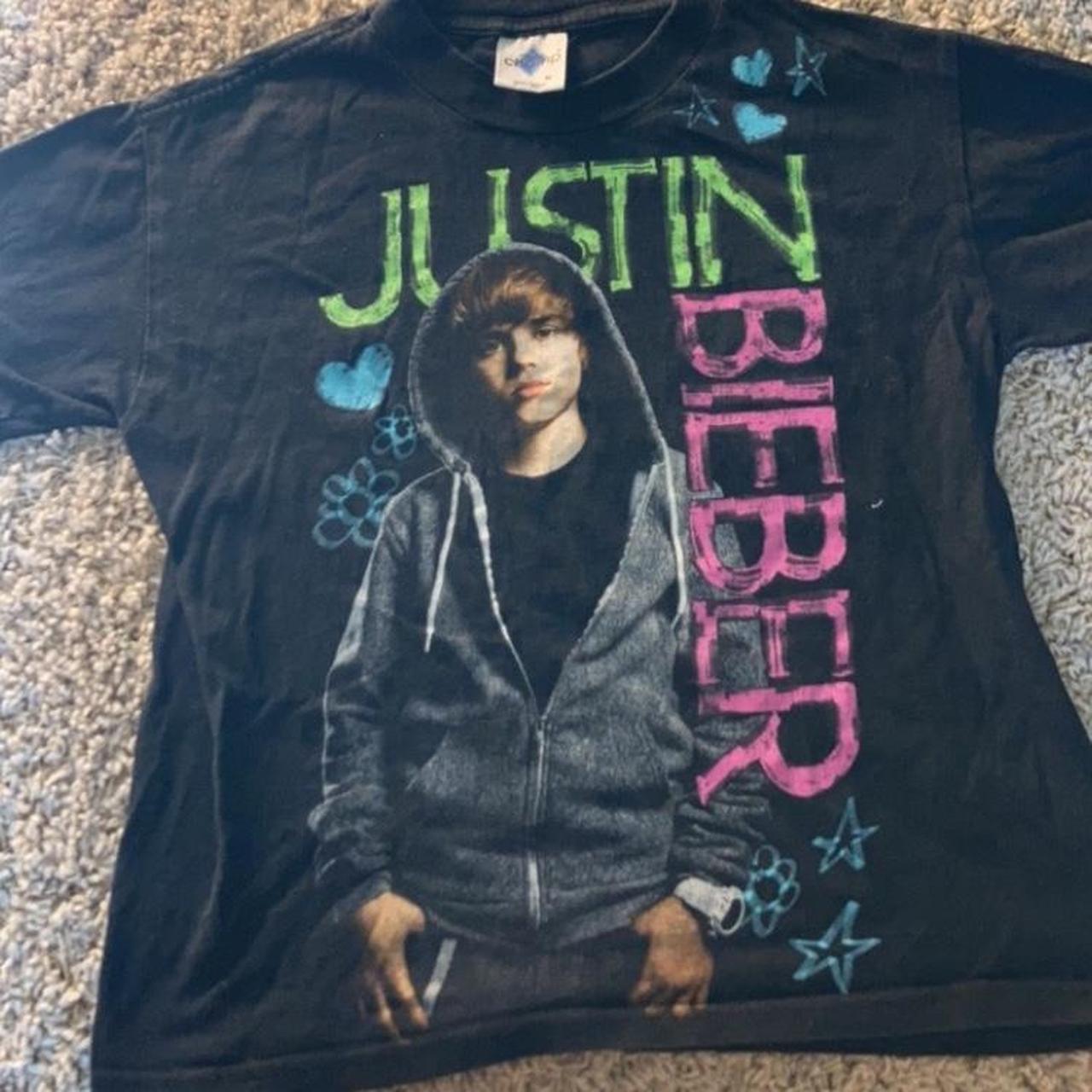 Justin Bieber 2000s top - Depop