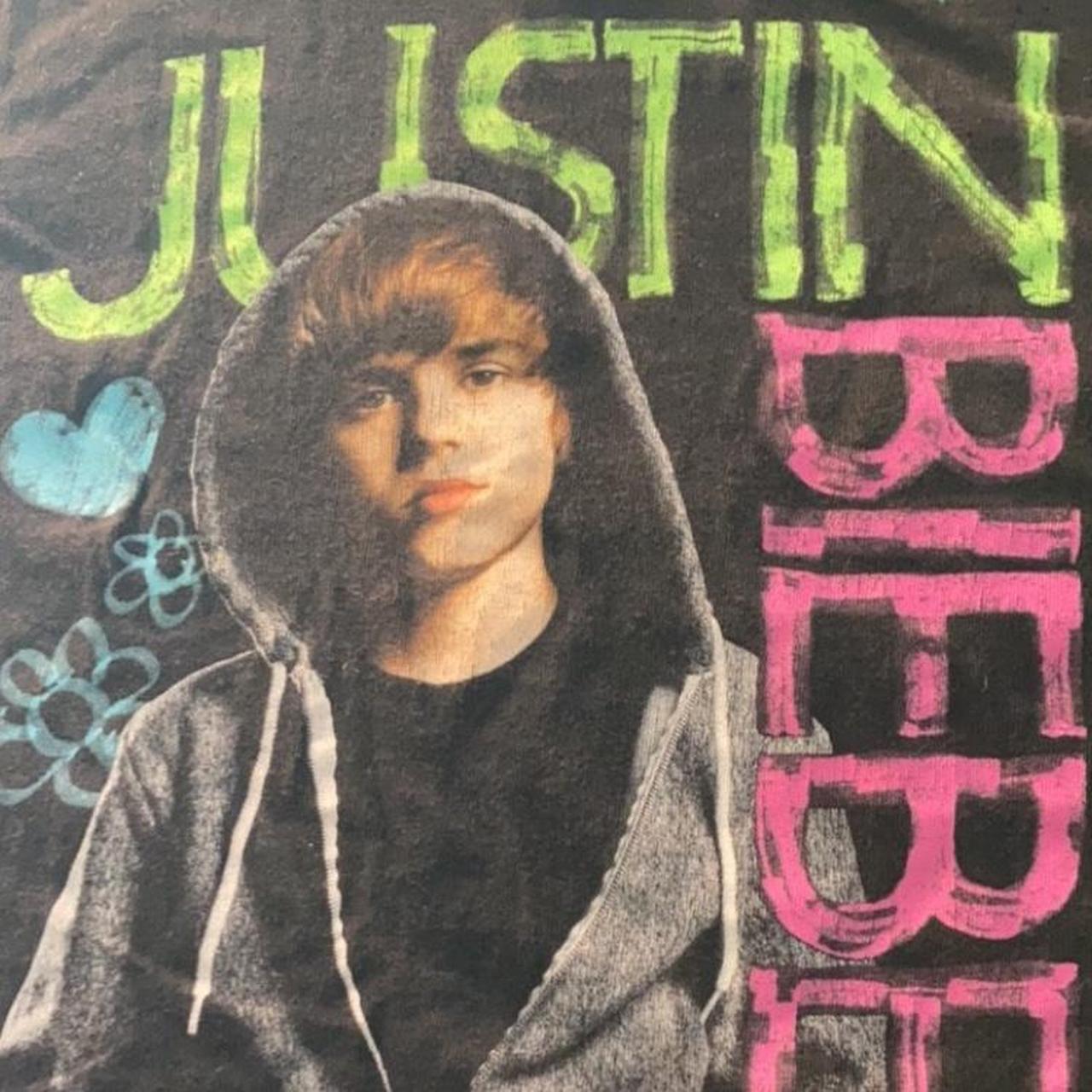 Justin Bieber 2000s top - Depop