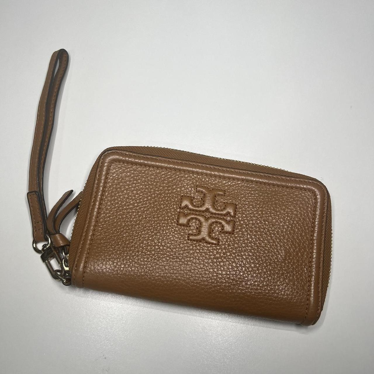 Tory burch pouch store thea zip wristlet