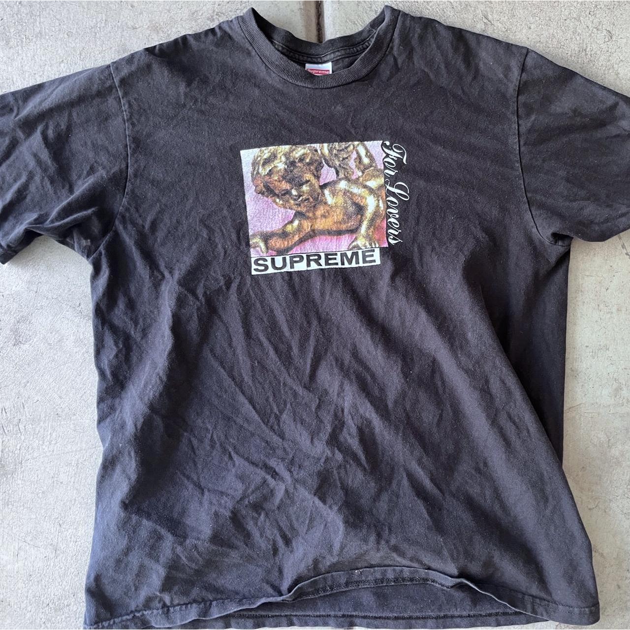 Vintage SUPREME for lovers golden Cupid