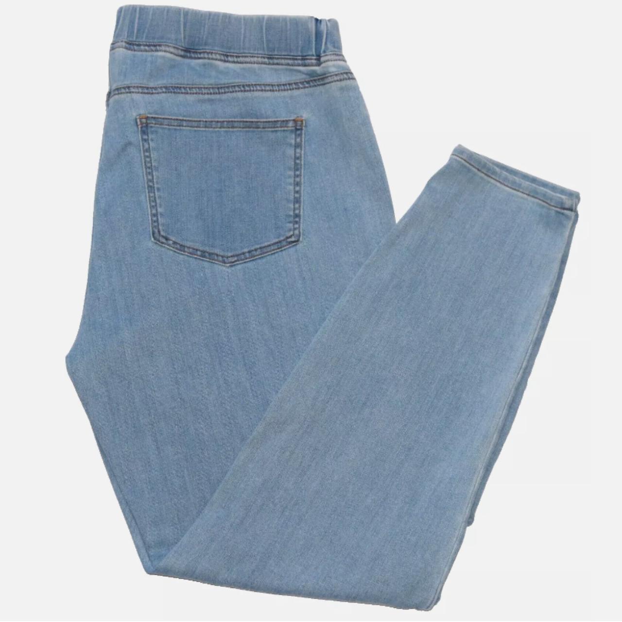 New EILEEN FISHER Soft Stretch Denim Pill On Elastic. Depop