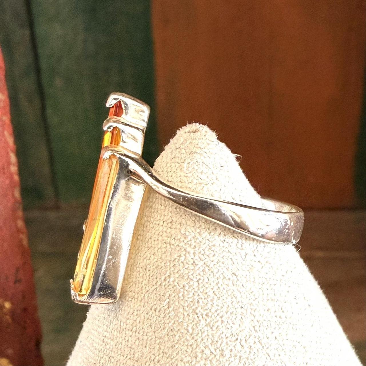 Women's Ring - Orange/Multi – Unique 925 sterling… - image 2