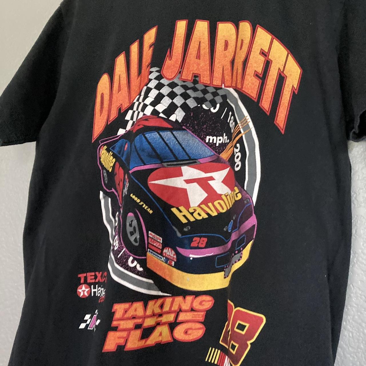 90s NASCAR Graphic Tee Vintage 90s Dale Jarrett... - Depop