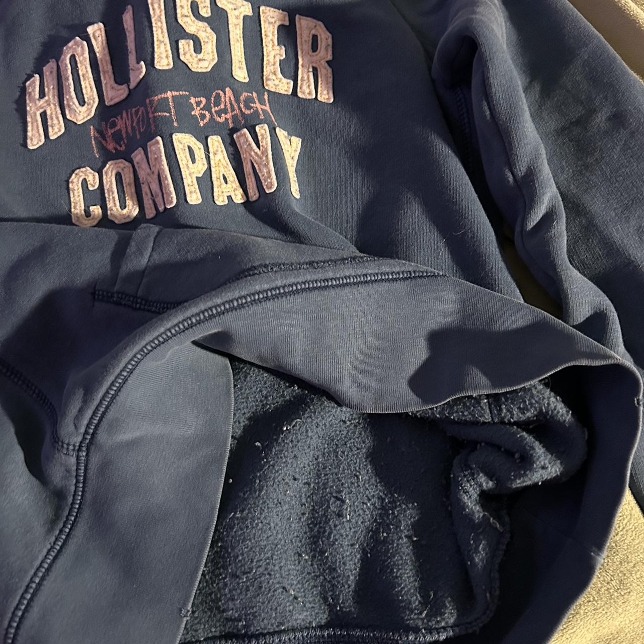 medium vintage hollister hoodie, preowned but in... Depop