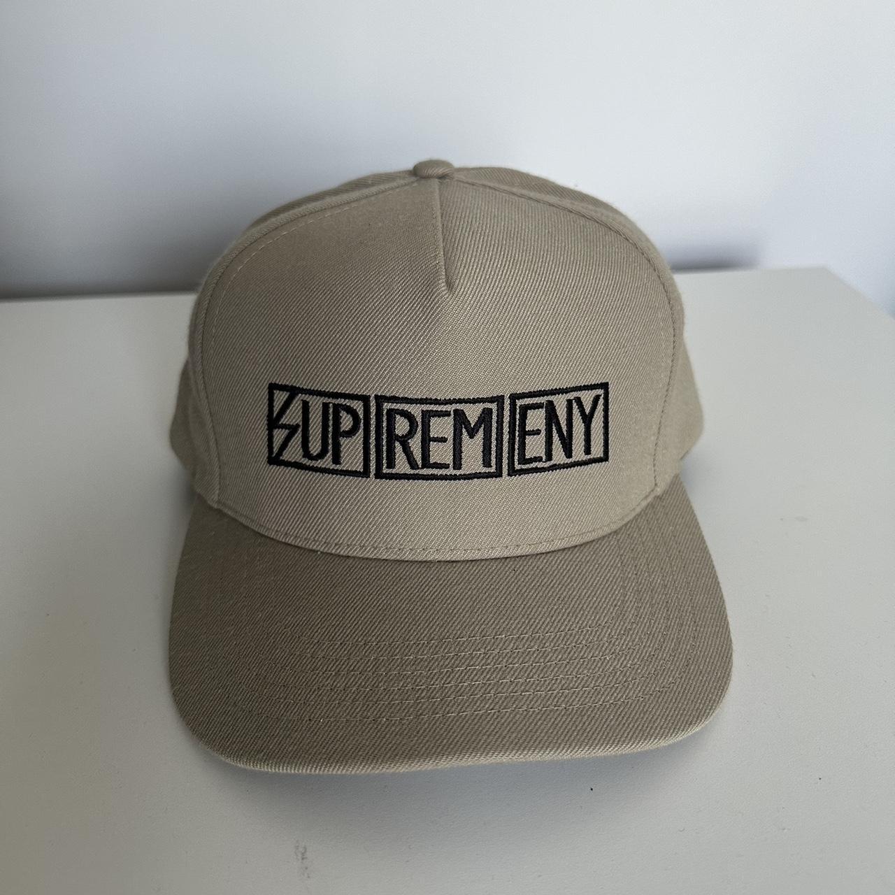 Supreme store starter cap