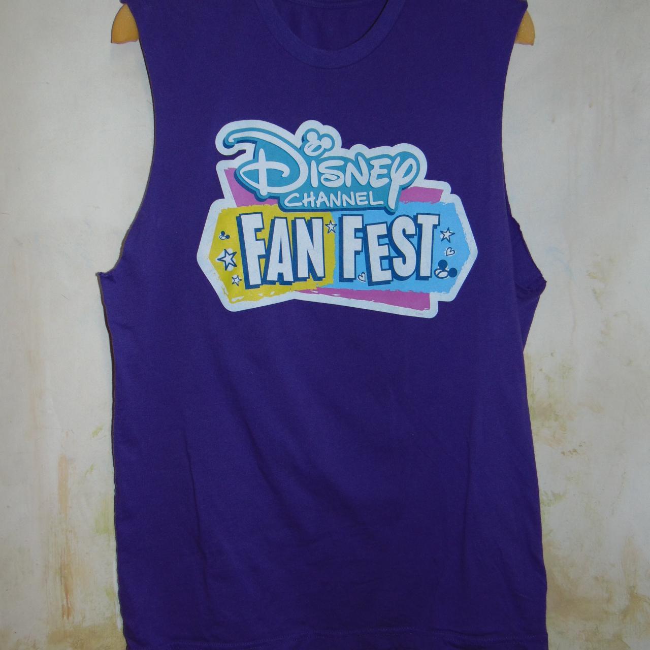 Vintage Rare Disney Channel Fan Fest Shirt Adults... - Depop