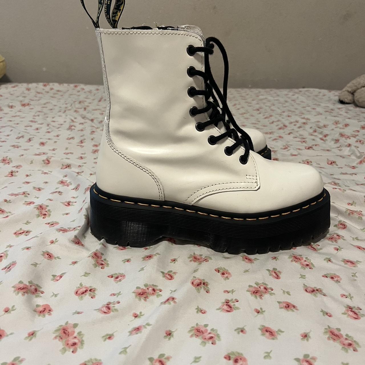 Jadon Boot Dr Martens White Boots Sale Jadon Boot Smooth Leather
