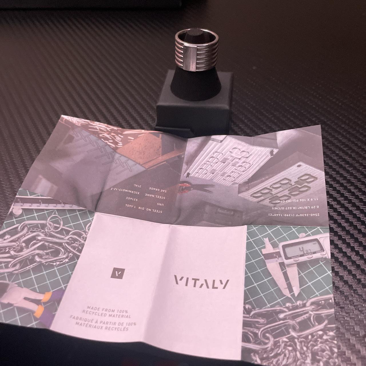 🍯Vitaly ring size 7 Made of 100 recycled stainless... Depop