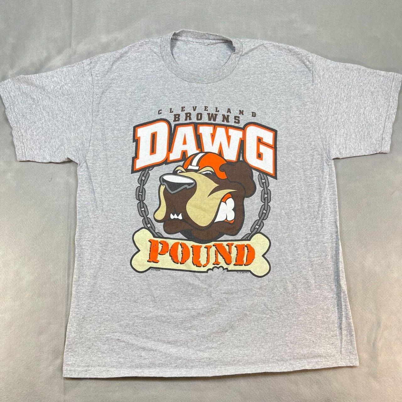 Cleveland Browns Vintage 90's Dawg Pound Short - Depop