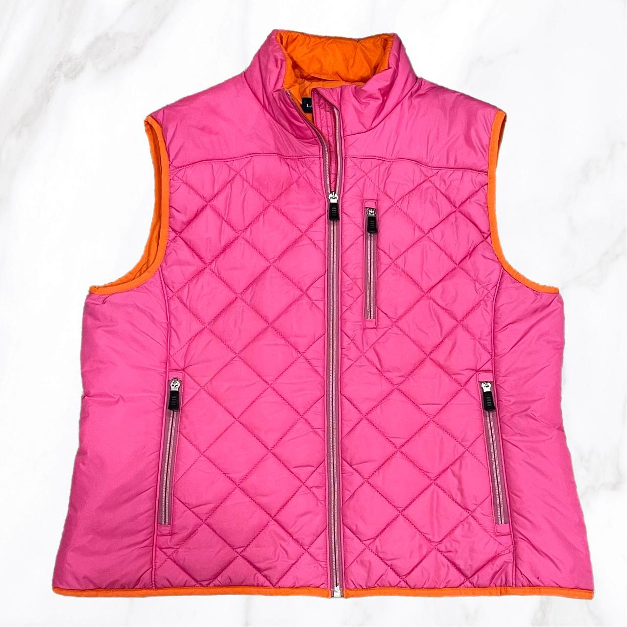 Lands end quilted on sale vest