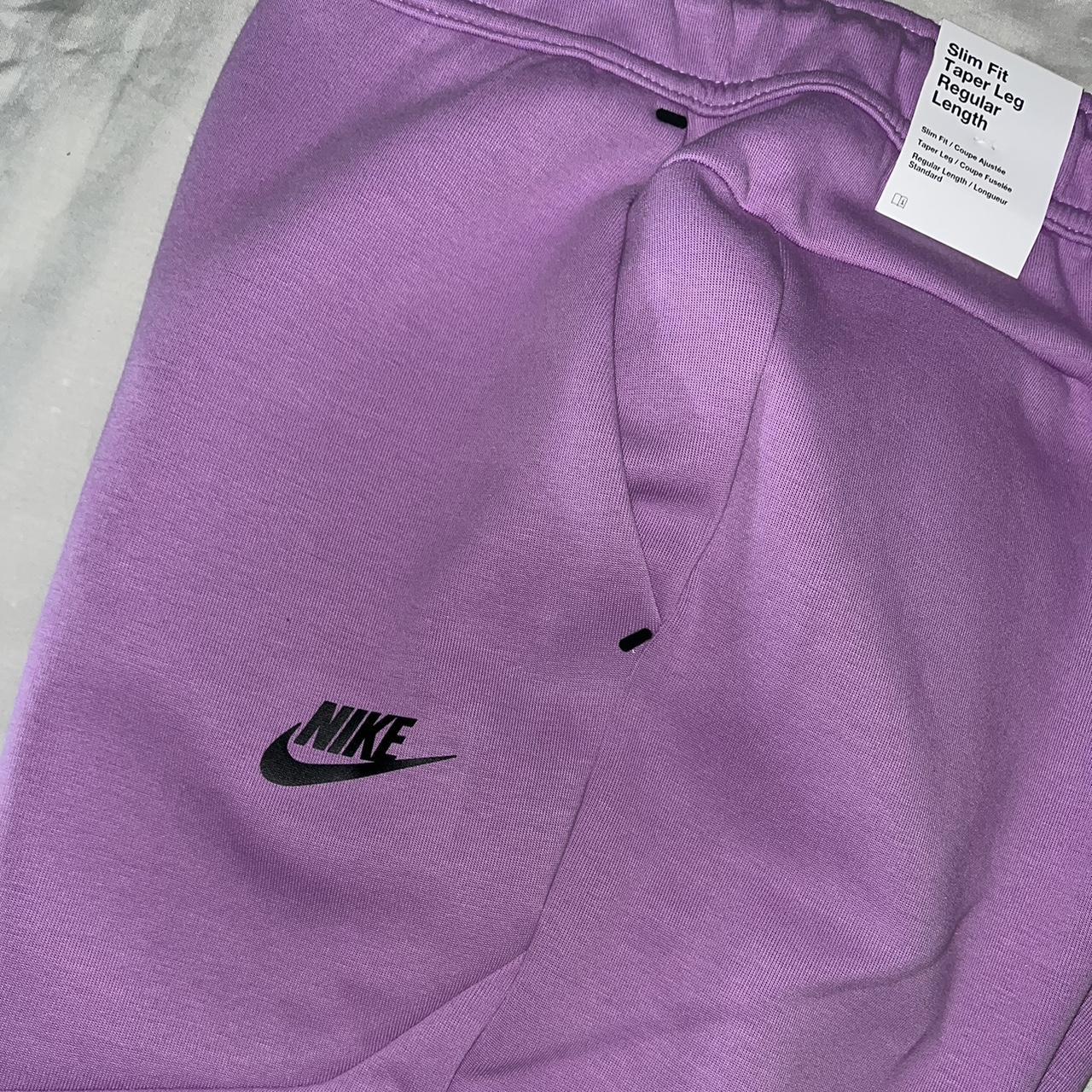 mens purple nike joggers