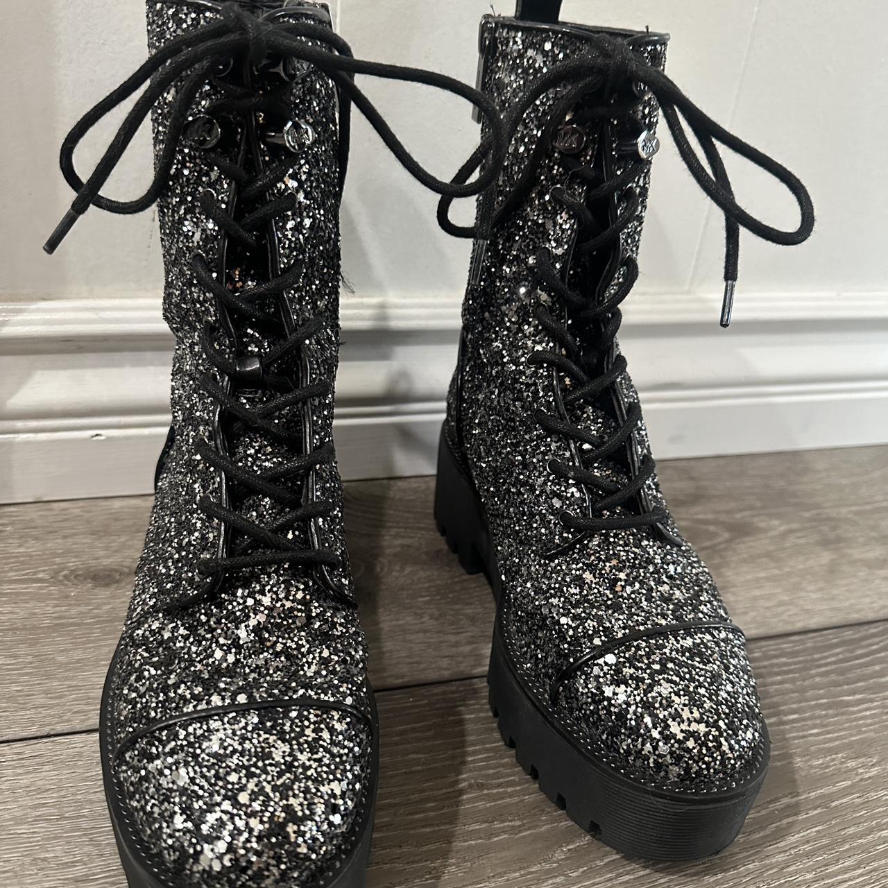 Michael kors sparkly boots online