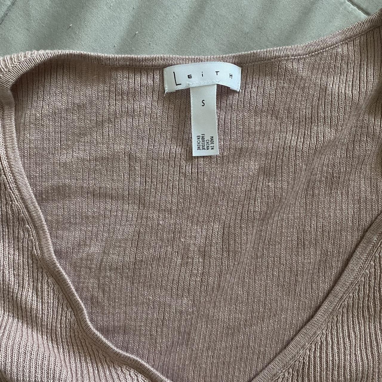 Leith Women's Pink Blouse Depop