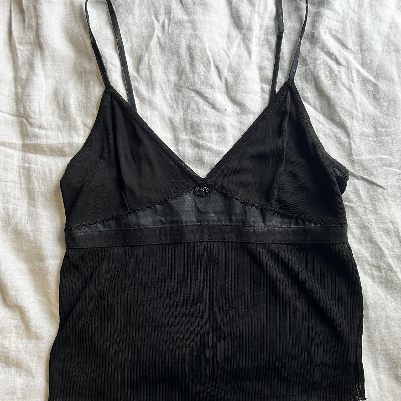 RARE Chanel tank top. Really elegant and comfy. A... - Depop