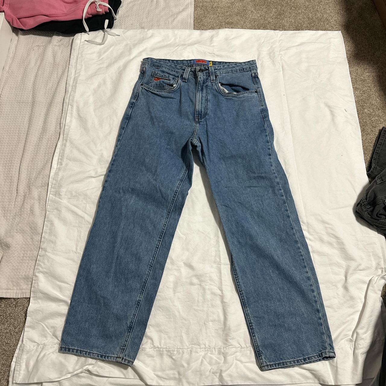 Blue empyre jeans size 32 - Depop